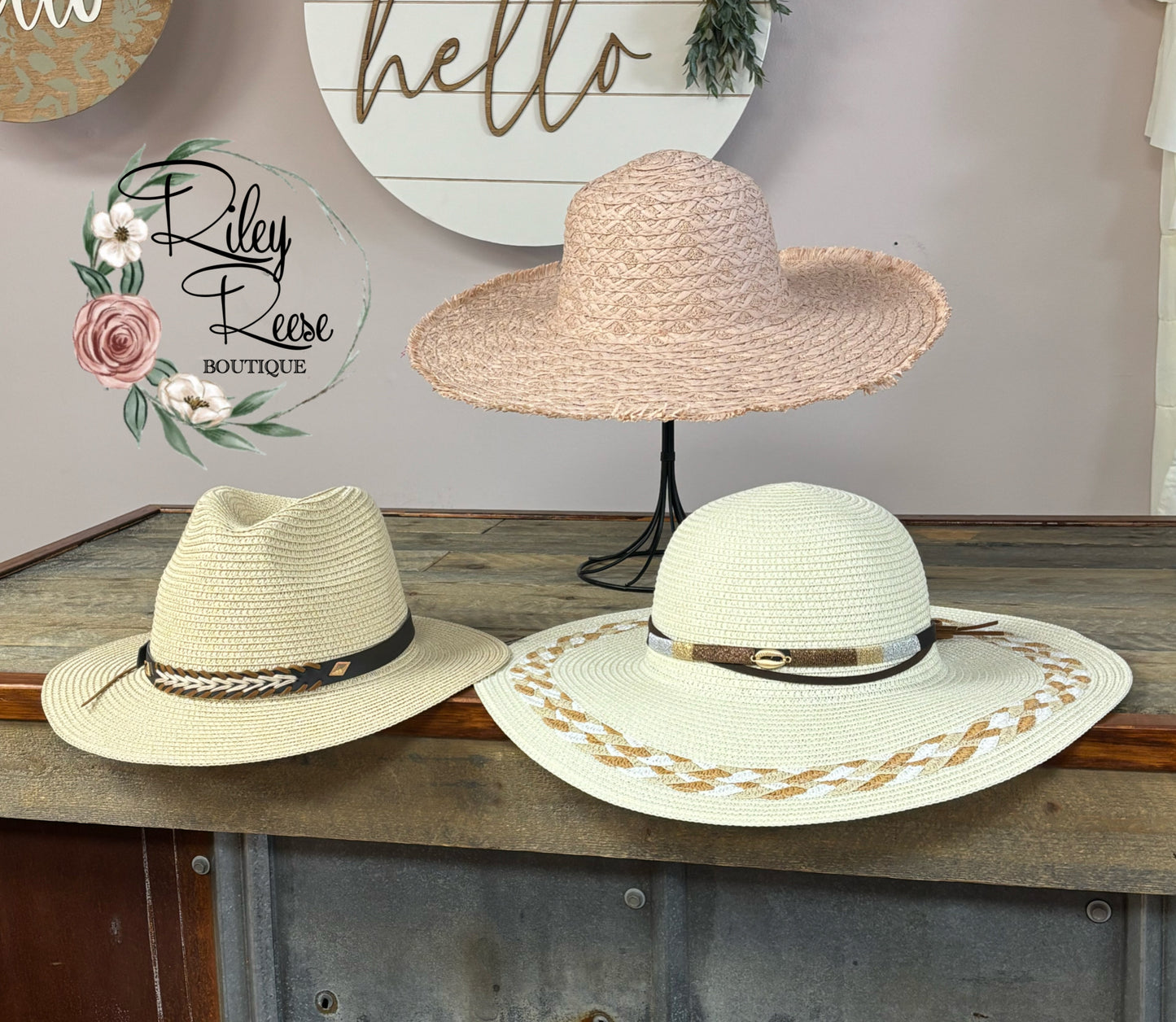 Cabana Ivory Straw Hat