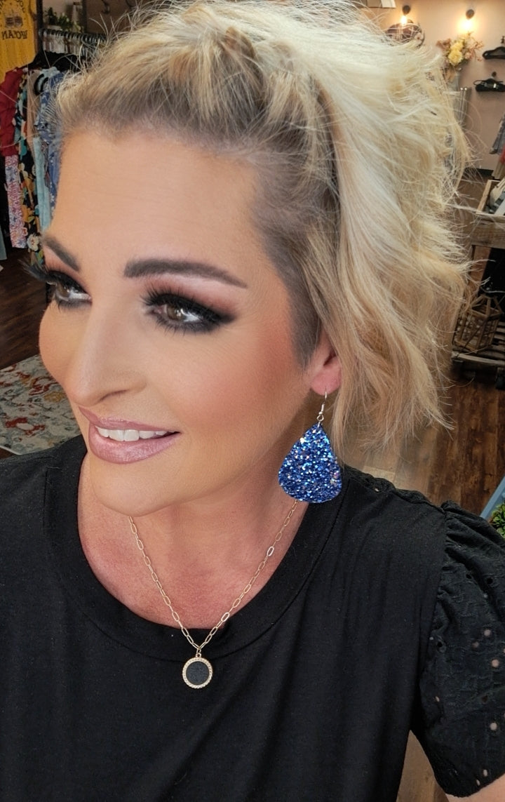 Razzle Dazzle Sapphire Earrings