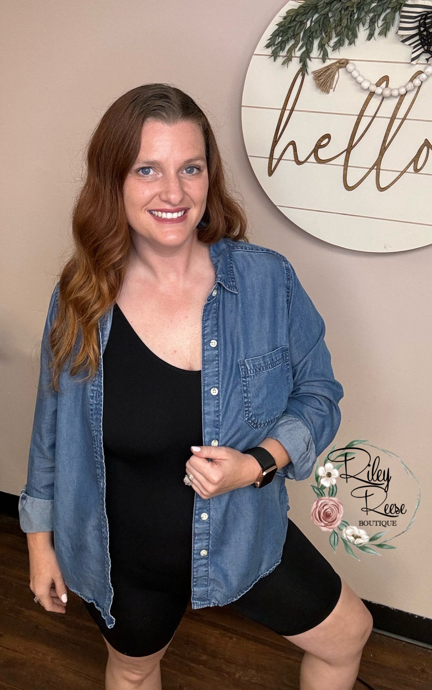 Candy Black ribbed Body Suit