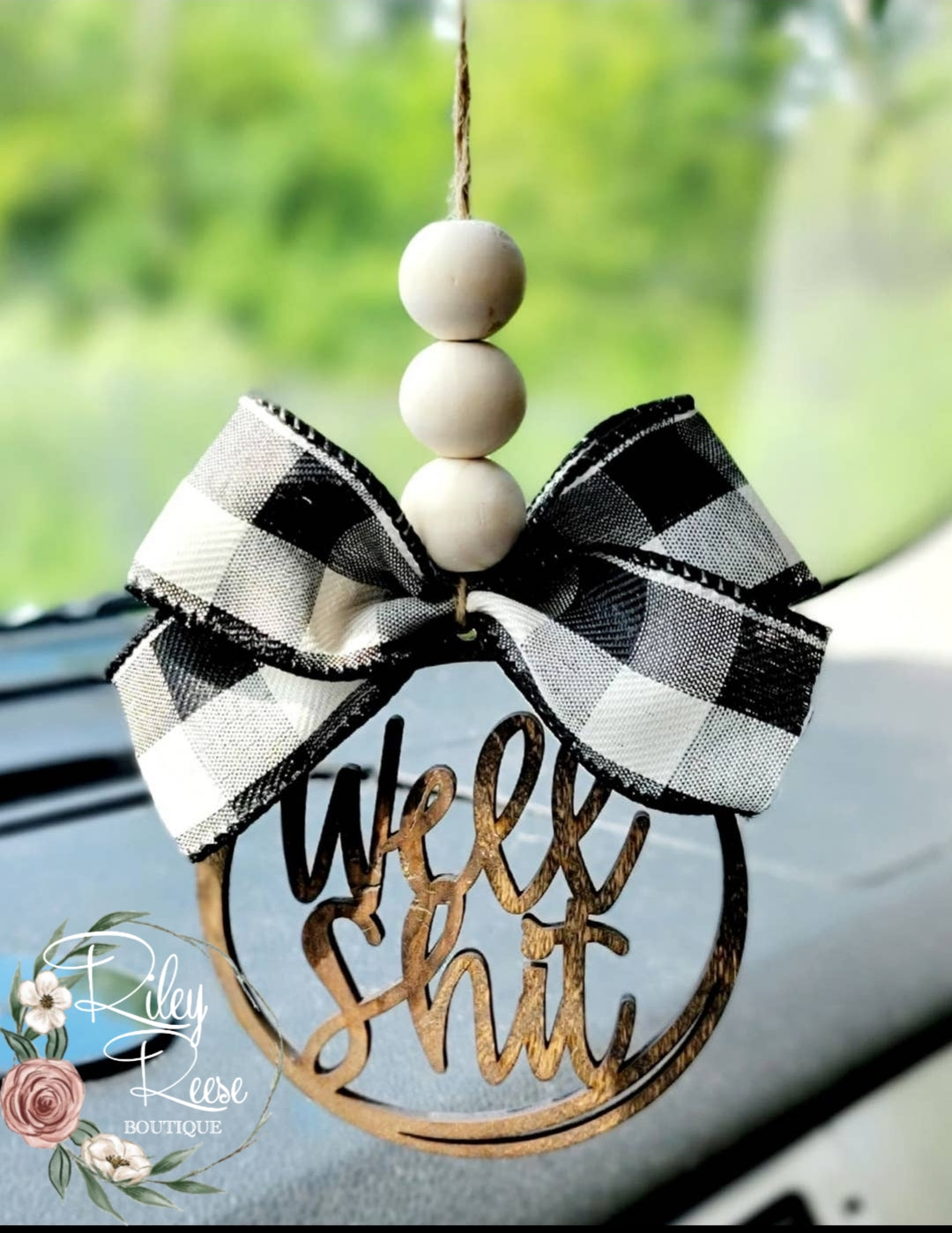 Well S#*! Car Charm