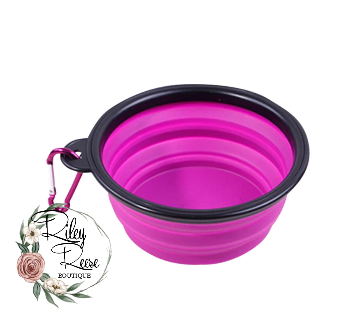 Pet Collapsable Dog Food/Water Bowl