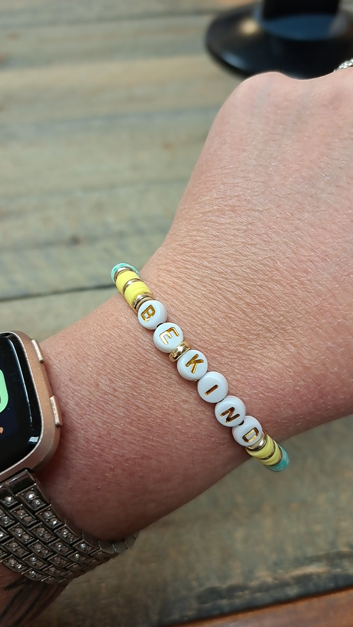 Just Say It Statement Bracelet