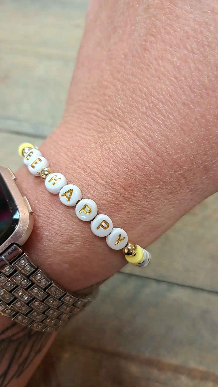 Just Say It Statement Bracelet