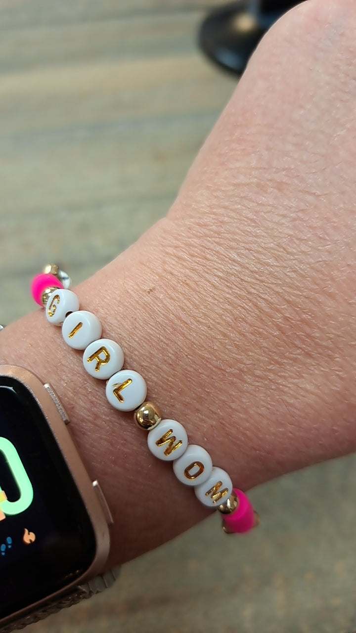 Just Say It Statement Bracelet