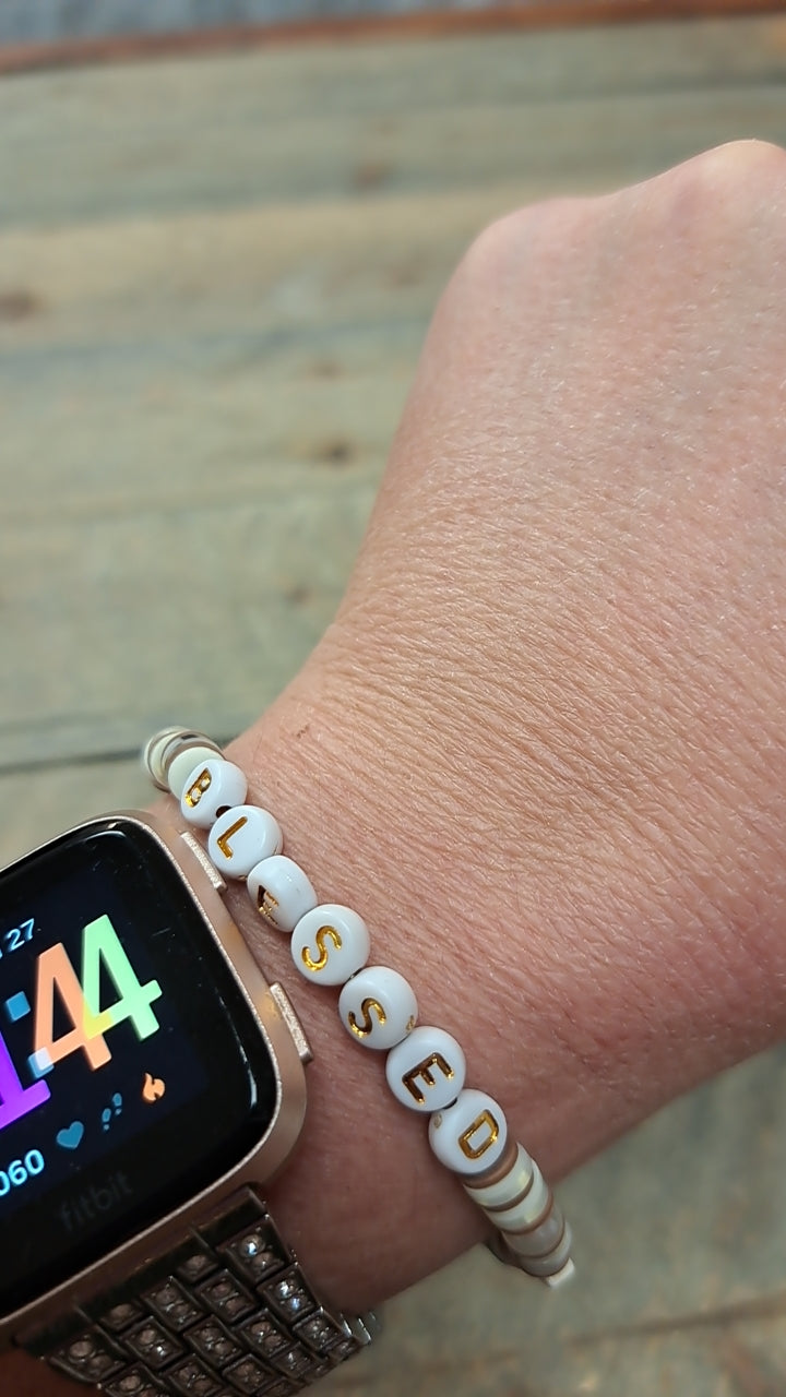 Just Say It Statement Bracelet