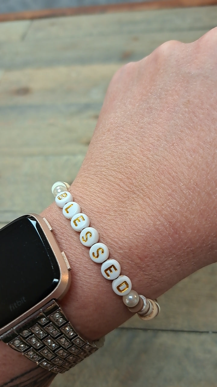 Just Say It Statement Bracelet