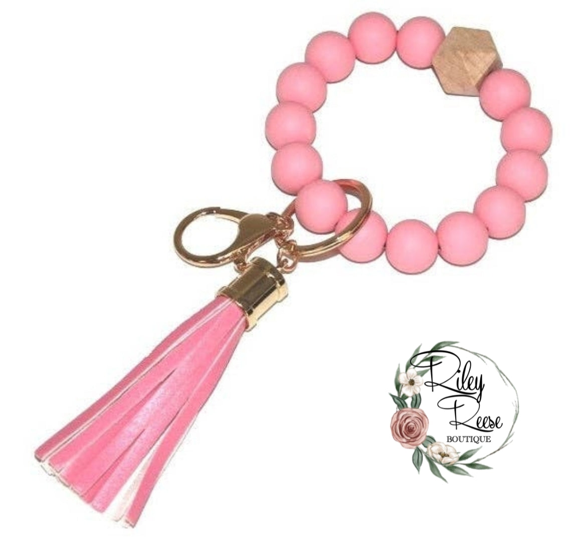 Colorful Silicone Keychain- Choose Color