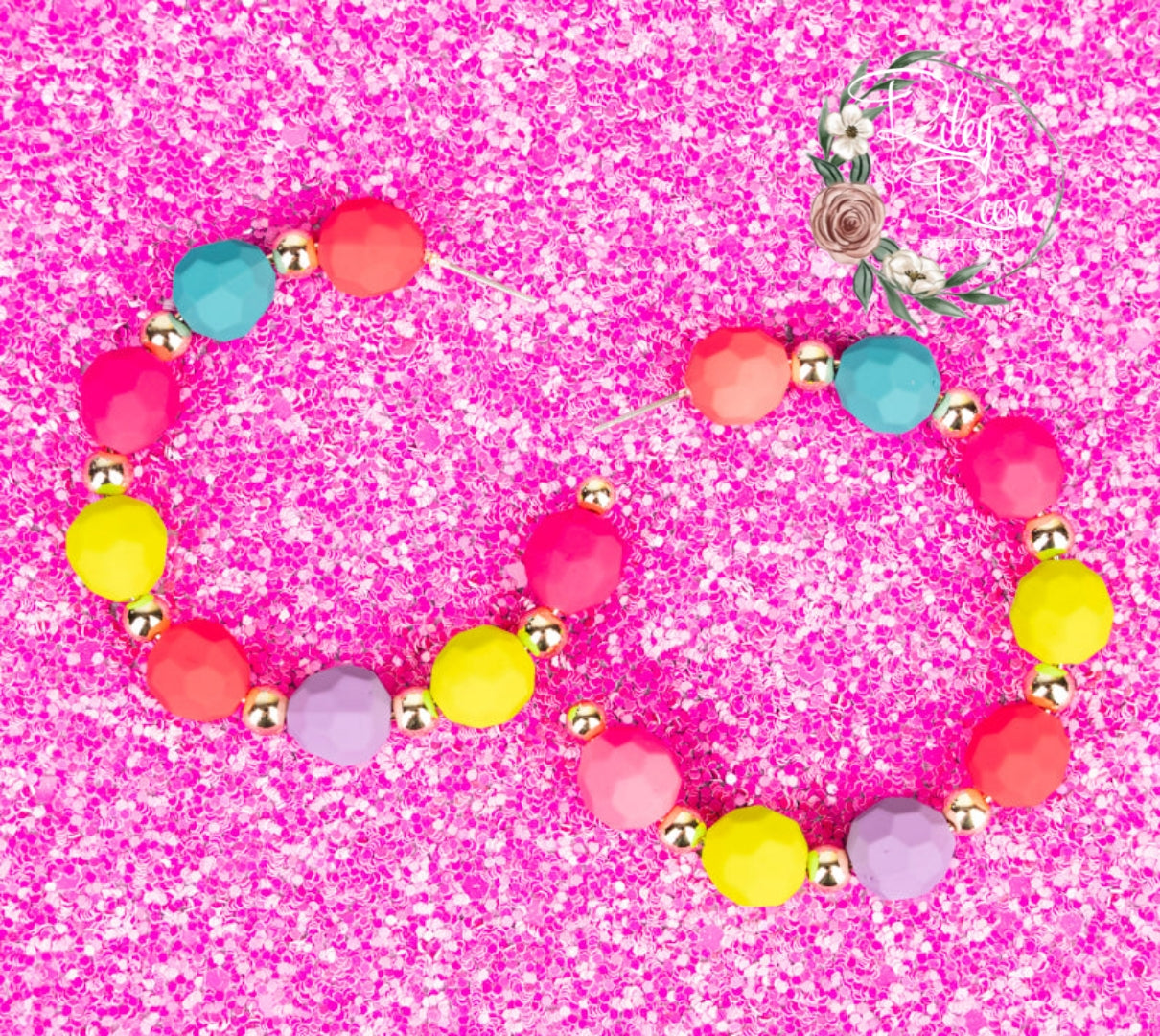 Neon Dreams Hoop Earrings