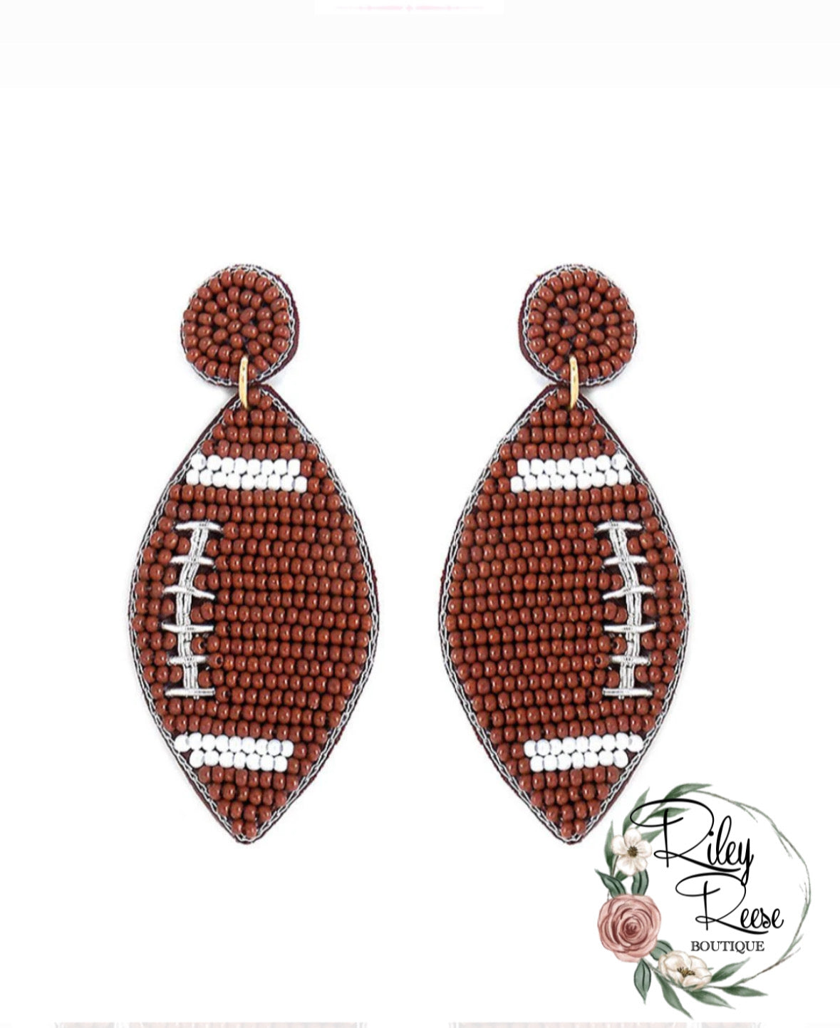 Football Time in TN Seed Earrings