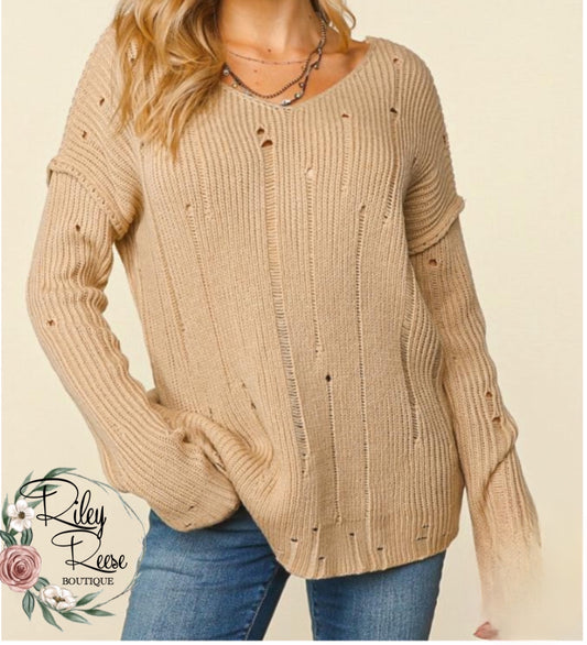 Taupe of Fall Sweater
