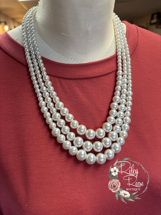 Timeless Layered Pearls