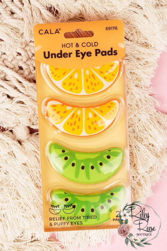 Hot & Cold Under Eye Patches- Orange & Kiwi