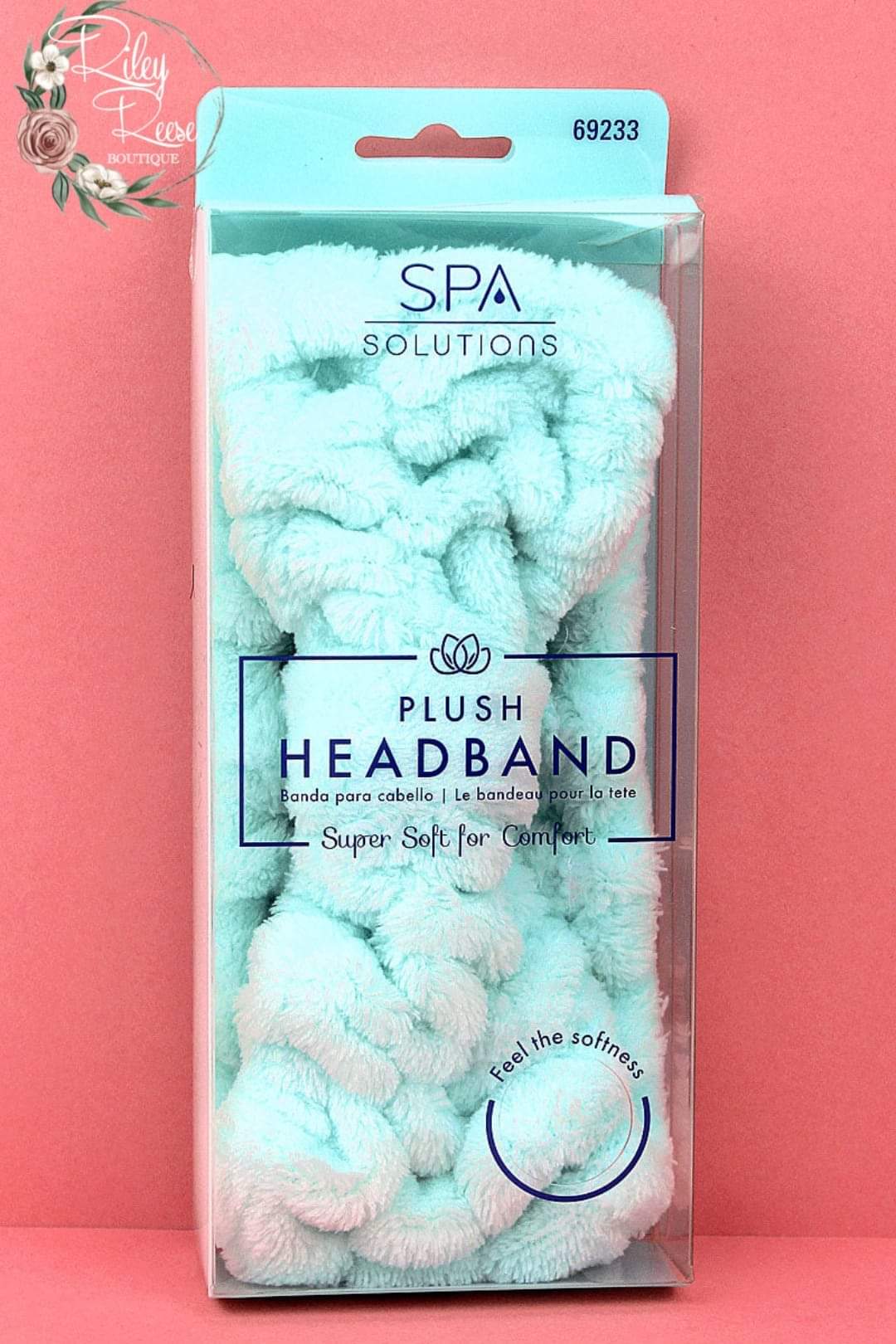 Plush Bow Headband- Choose Color