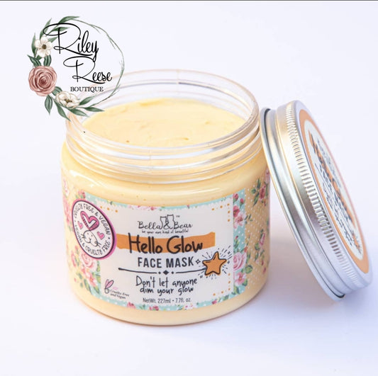 Hello Glow Bella & Bear Brightening Face Mask